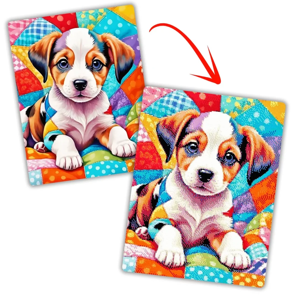 Custom Diamond Painting From Photo