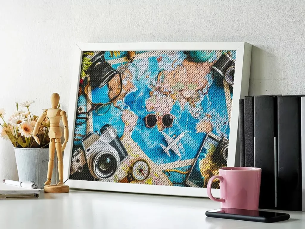 Custom travel diamond art