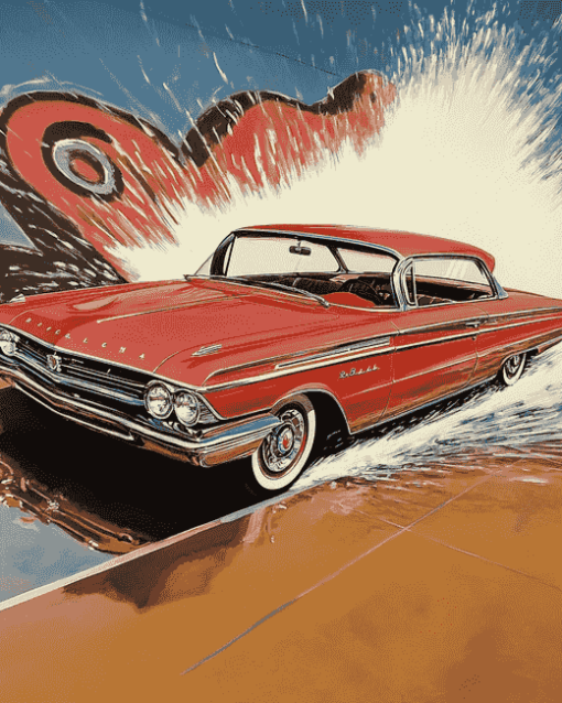 1962 Buick Vintage Cars Diamond Painting