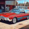 1963 Thunderbird Classic Car Diamond Painting