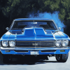 1969 Chevy Chevelle Engines Diamond Painting