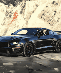 2018 GT Mustang Black Diamond Painting