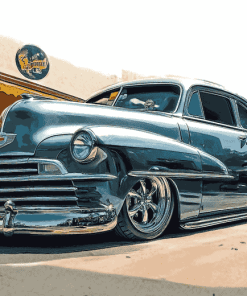 48 Chevy Fleetline Classic Diamond Painting