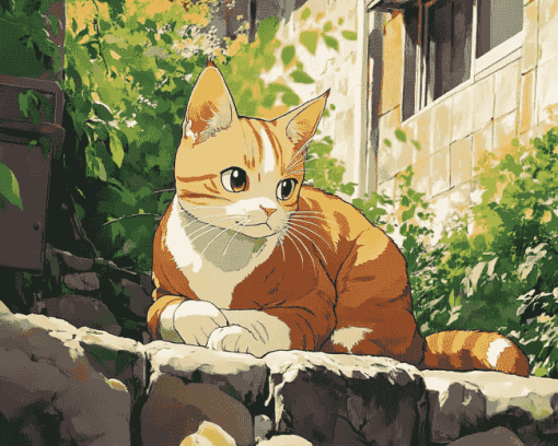 A Whisker Away Anime Diamond Painting