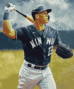 Aaron Judge Baseball Diamond Painting