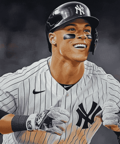 Aaron Judge Baseball Icon Diamond Painting