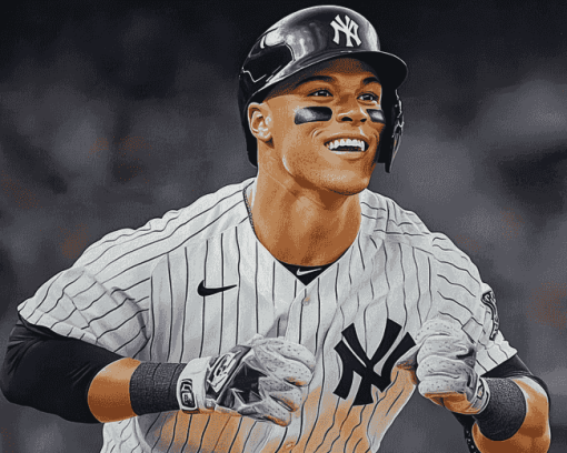 Aaron Judge Baseball Icon Diamond Painting