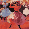 Abstract Dancers Diamond Painting