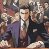 Ace Attorney Anime Series Diamond Painting