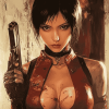 Ada Wong Resident Evil Character Diamond Painting