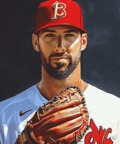 Adam Wainwright Baseball Legend Diamond Painting