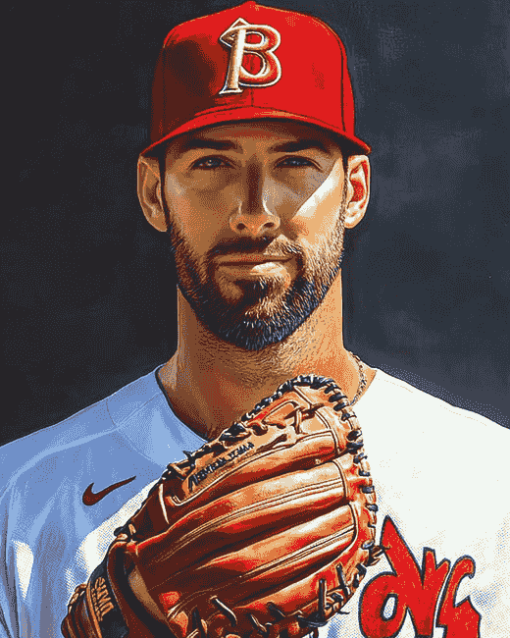 Adam Wainwright Baseball Legend Diamond Painting