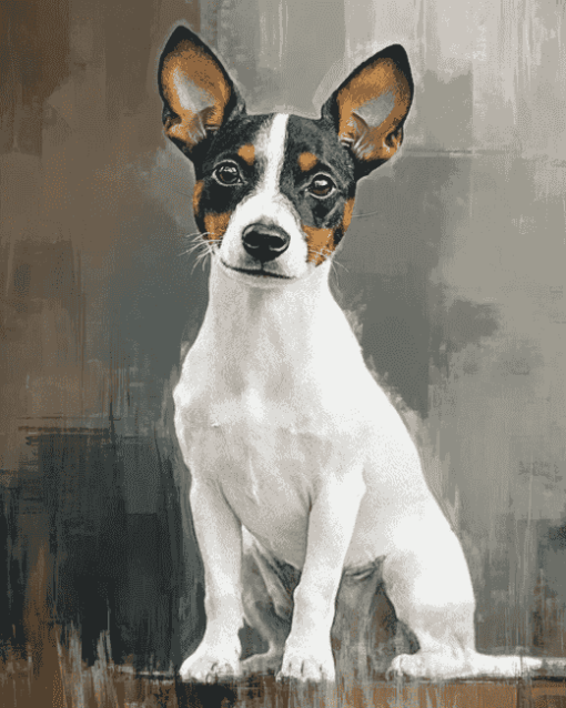 Adorable Rat Terriers Diamond Painting