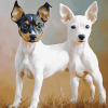 Adorable Rat Terriers Puppies Diamond Painting