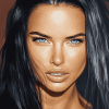 Adriana Lima Celebrity Diamond Painting