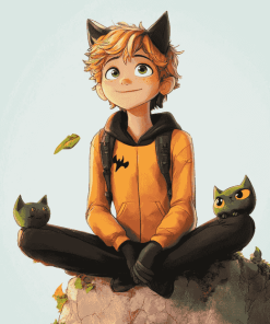 Adrien Agreste Miraculous Diamond Painting