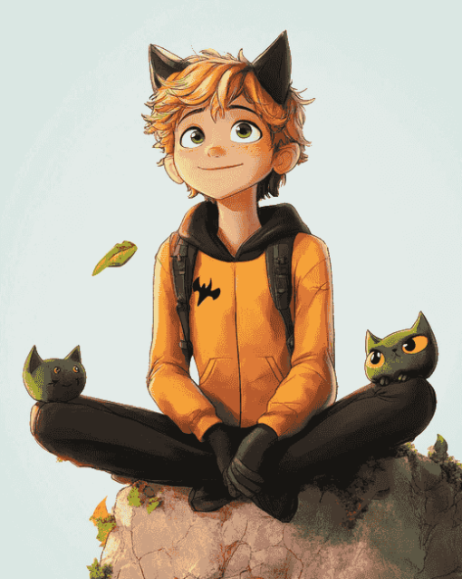 Adrien Agreste Miraculous Diamond Painting