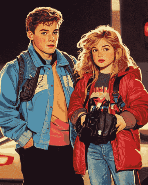 Adventures in Babysitting Movie Diamond Painting