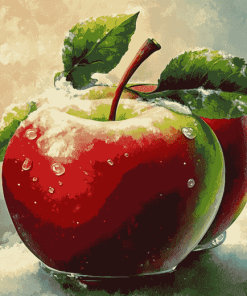 Aesthetic Apple Fruit Diamond Painting