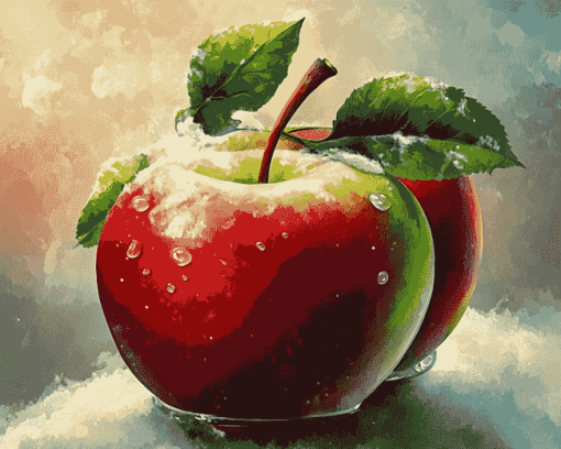 Aesthetic Apple Fruit Diamond Painting