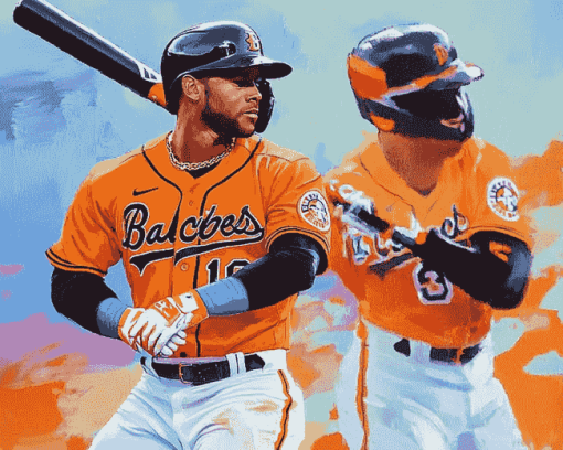 Aesthetic Baltimore Orioles Diamond Painting