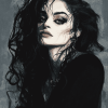 Aesthetic Bellatrix Lestrange Diamond Painting