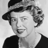 Aesthetic Black and White Eleanor Roosevelt Diamond Painting