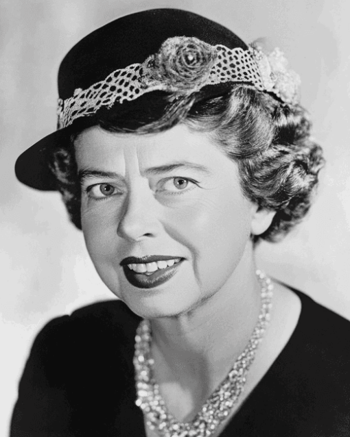 Aesthetic Black and White Eleanor Roosevelt Diamond Painting