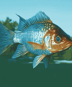 Aesthetic Bluegill Diamond Painting