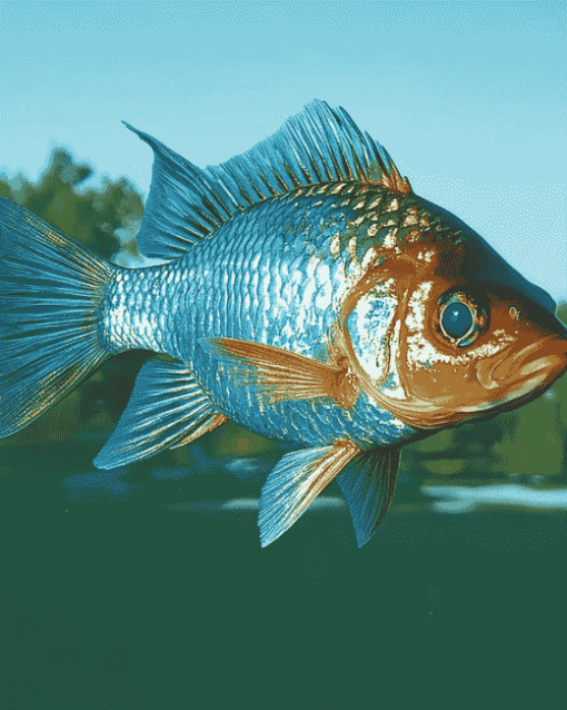 Aesthetic Bluegill Diamond Painting