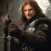 Aesthetic Boromir Fantasy Diamond Painting