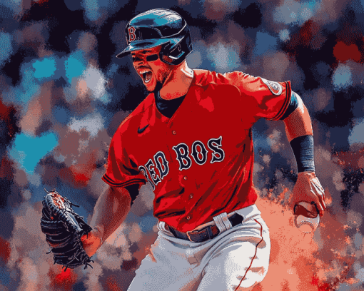 Aesthetic Boston Red Sox Diamond Painting