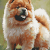 Aesthetic Chow Chow Puppy Diamond Painting