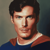 Aesthetic Christopher Reeve Diamond Painting