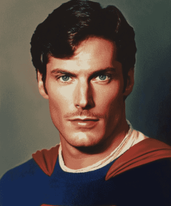 Aesthetic Christopher Reeve Diamond Painting