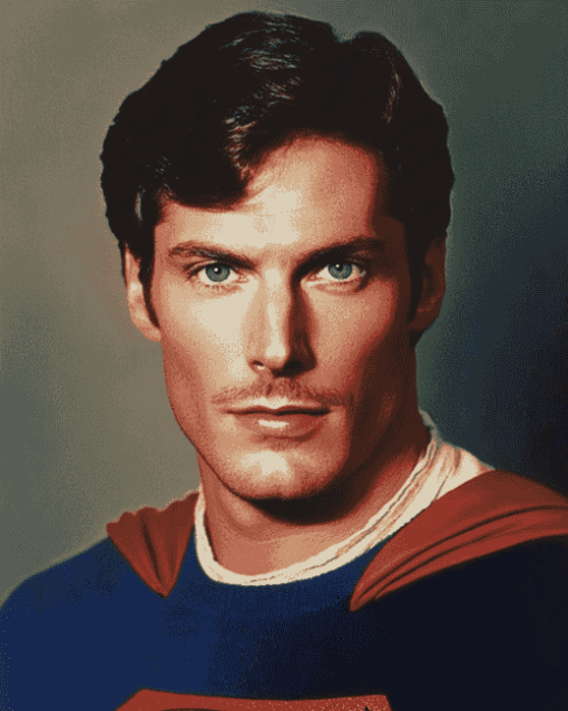 Aesthetic Christopher Reeve Diamond Painting