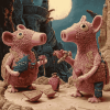 Aesthetic Clangers Animation Diamond Painting