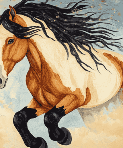 Aesthetic Cob Horse Diamond Painting