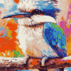 Aesthetic Colorful Kookaburra Diamond Painting