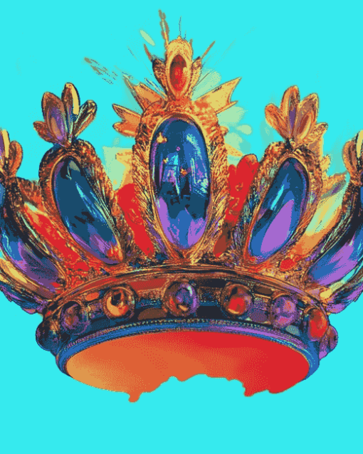 Aesthetic Crown Diamond Painting