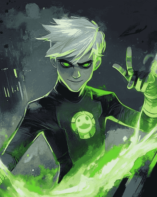 Aesthetic Danny Phantom Anime Diamond Painting