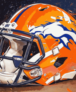 Aesthetic Denver Broncos Diamond Painting