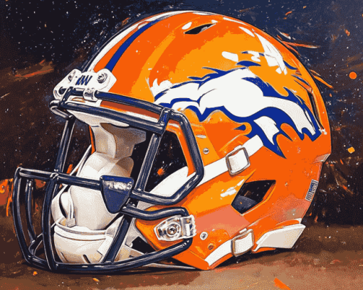 Aesthetic Denver Broncos Diamond Painting