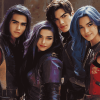 Aesthetic Disney Descendants Diamond Painting