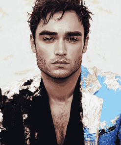 Aesthetic Ed Westwick Celebrity Diamond Painting