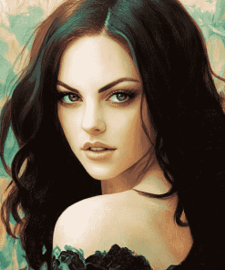 Aesthetic Elizabeth Gillies Diamond Painting