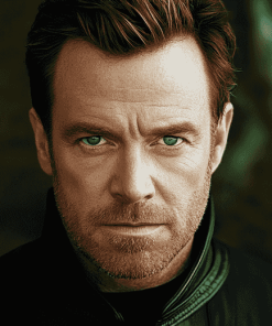 Aesthetic Ewan Mcgregor Celebrity Diamond Painting