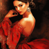 Aesthetic Flamenco Woman Diamond Painting