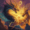 Aesthetic Ghidorah Fantasy Diamond Painting