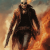 Aesthetic Ghost Rider Fantasy Diamond Painting